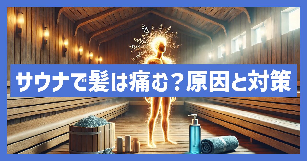 サウナで髪の毛は痛むのか？原因や対策を徹底解説！